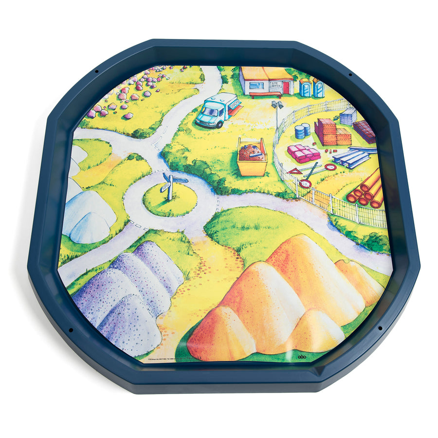 Tuff Tray - 100cm Bouwplaats Speelmat