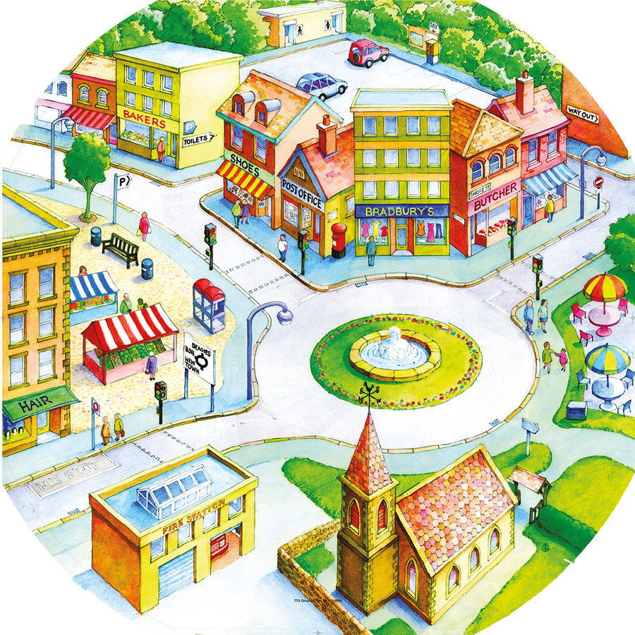 Tuff Tray - 100cm Stad Speelmat