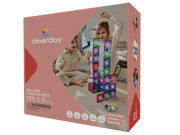 Cleverclixx - Cleverclixx - Knikkerbaan Creative Pack Pastel 70 Stuks