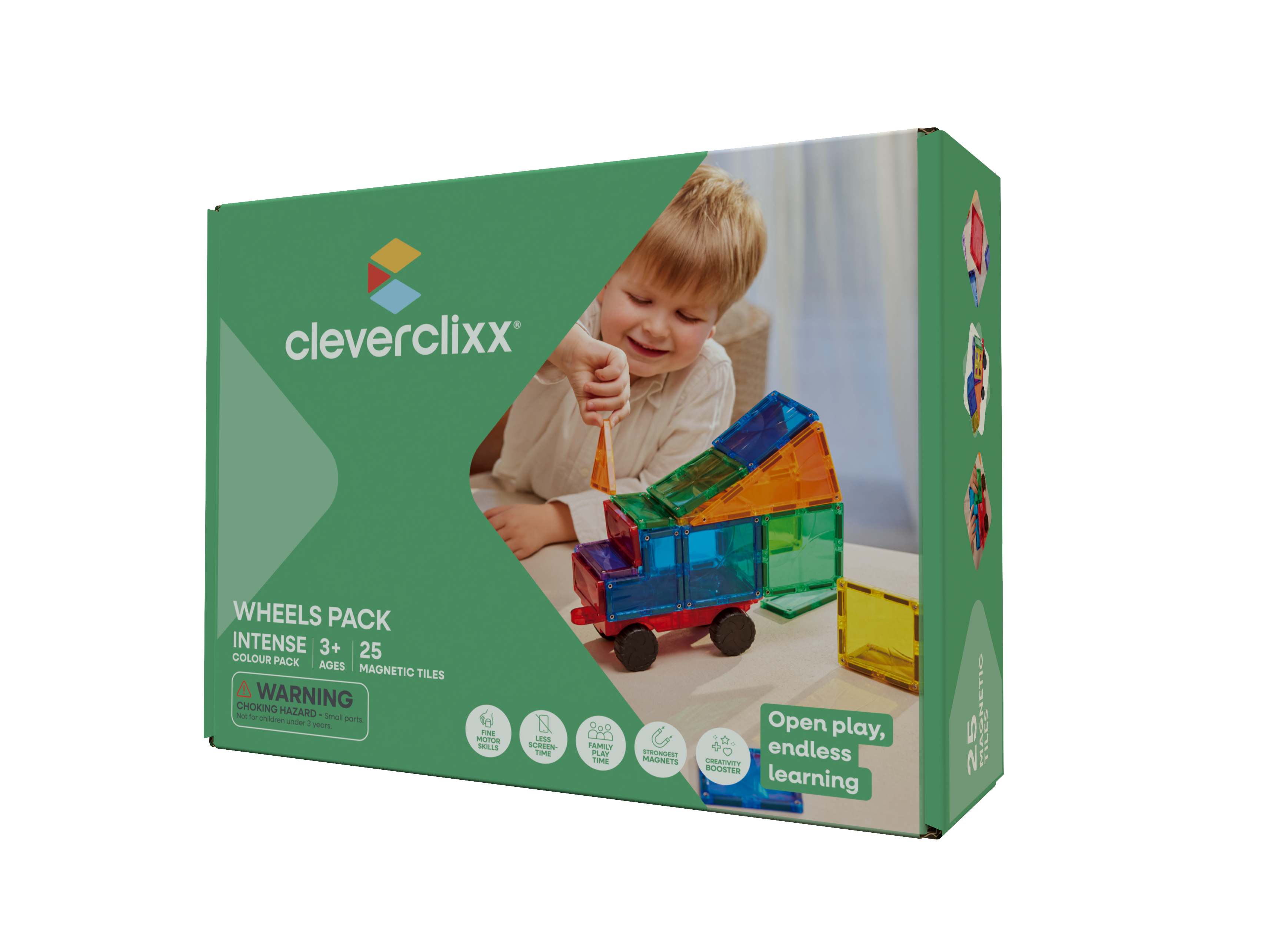 Cleverclixx - Cleverclixx - Wielen Pack Intense 25 Stuks