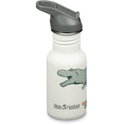 Klean Kanteen - Kid Kanteen drinkfles met flipsportdop - Dino Skate