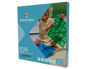 Cleverclixx - Cleverclixx - Grote Platen Blauw Groen 2 Stuks