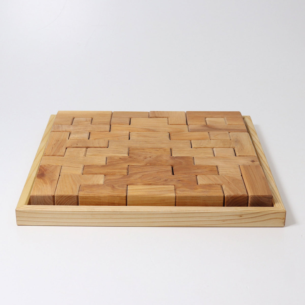 Grimm's - Trappenset bouwen – 19 delen in houten frame