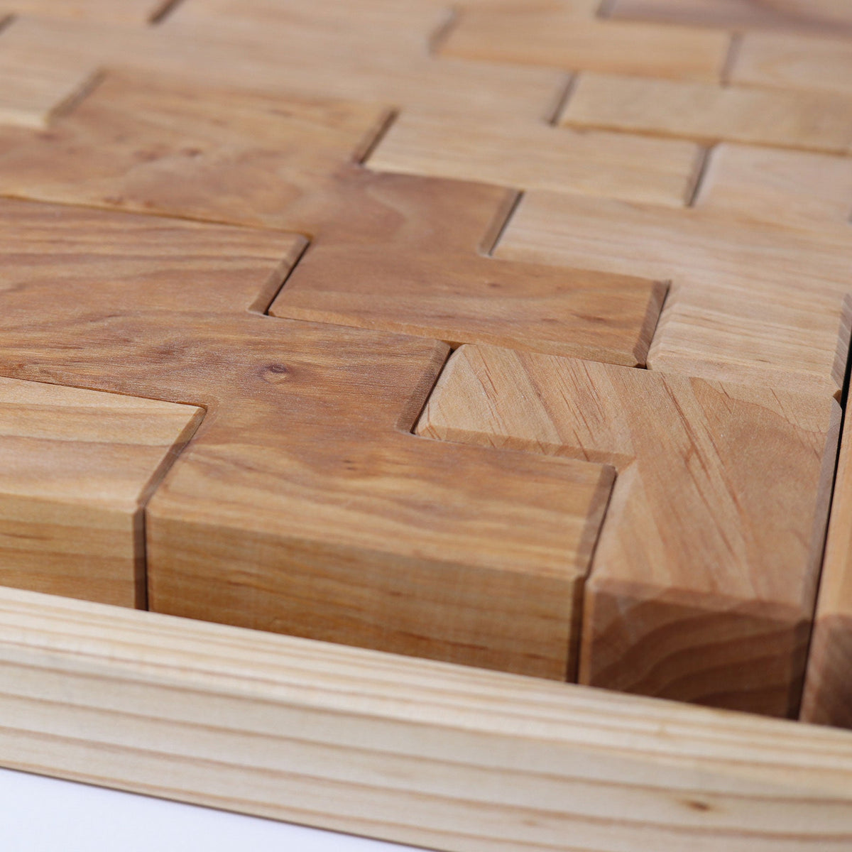 Grimm's - Trappenset bouwen – 19 delen in houten frame