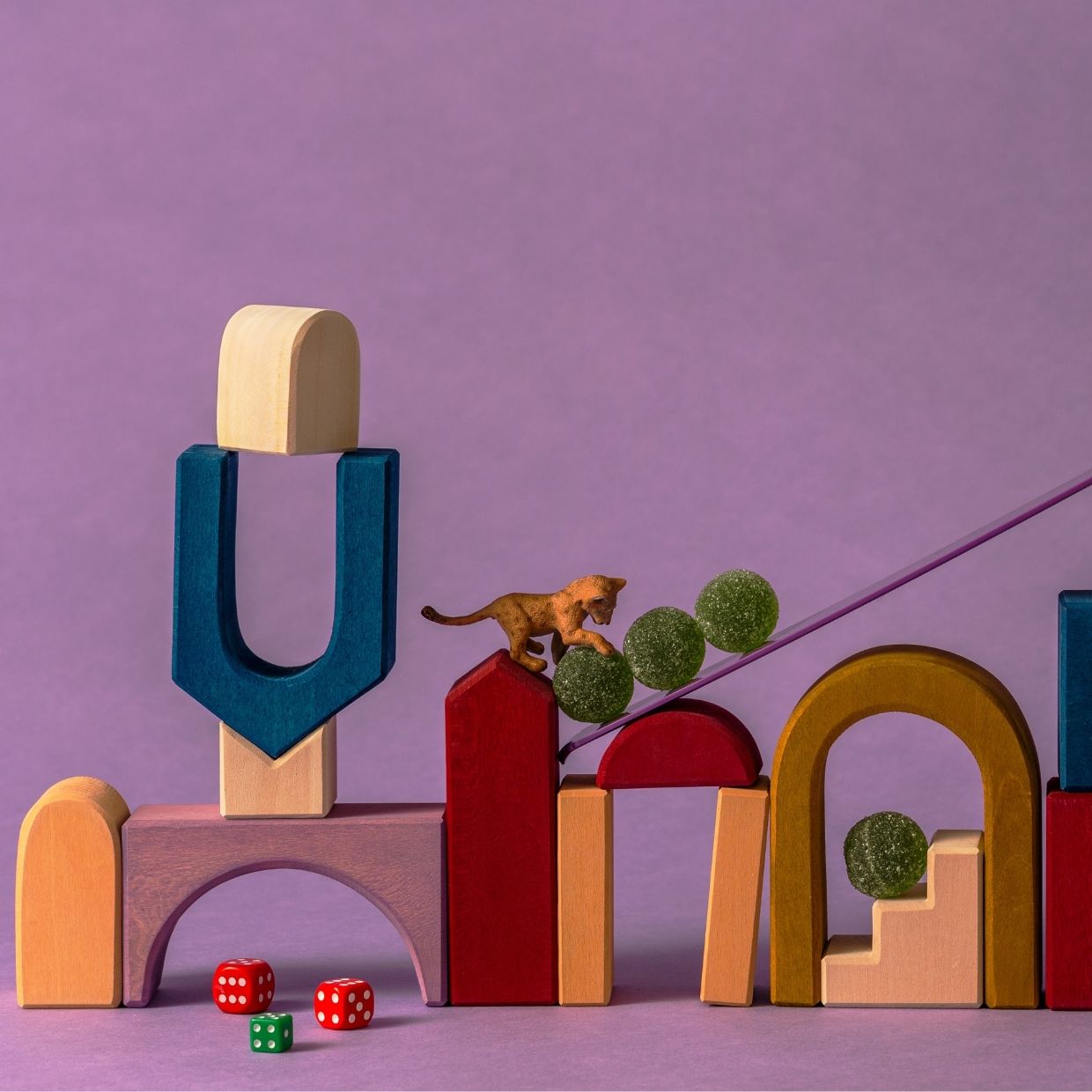 Grimm's - Houten Blokkenset Panorama