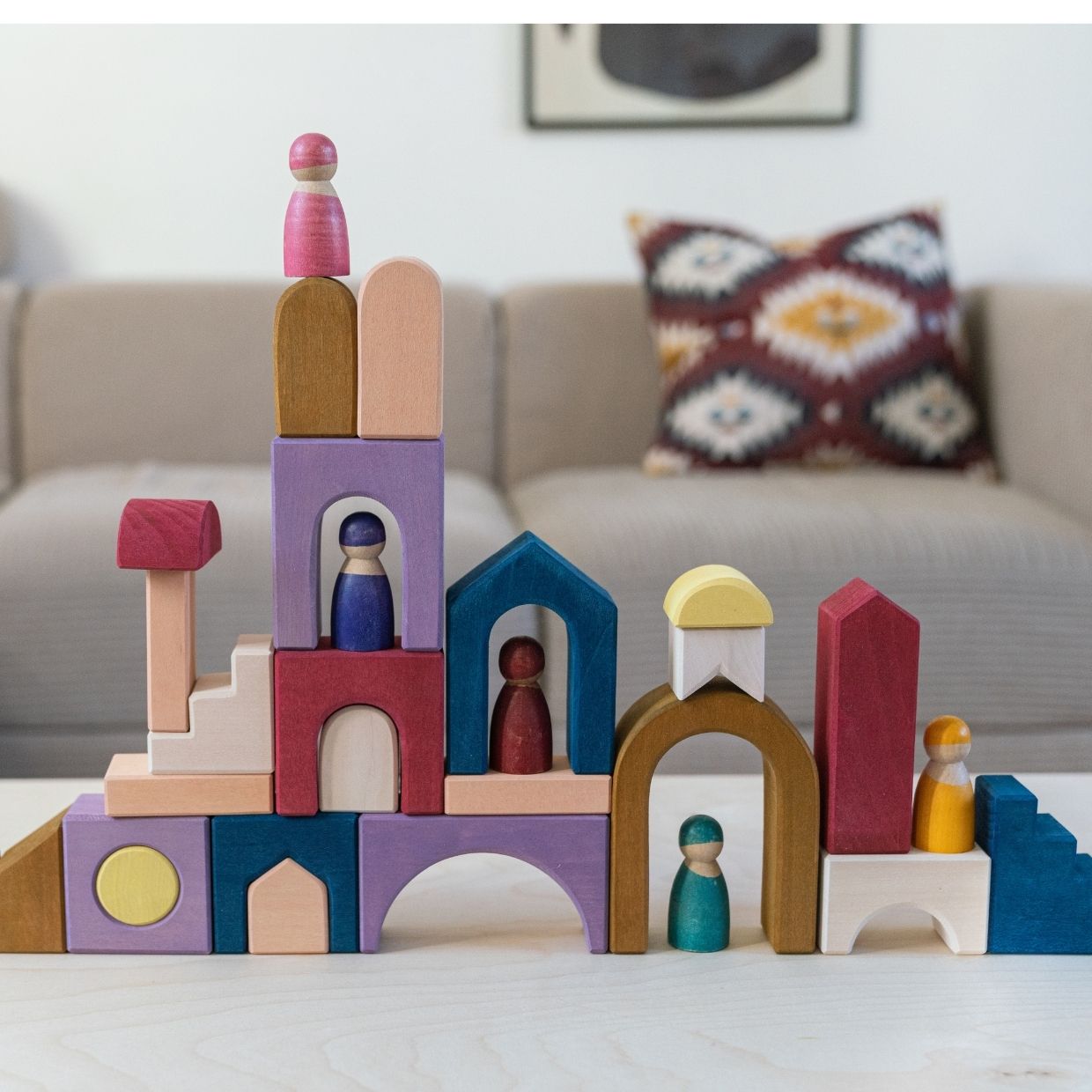 Grimm's - Houten Blokkenset Panorama