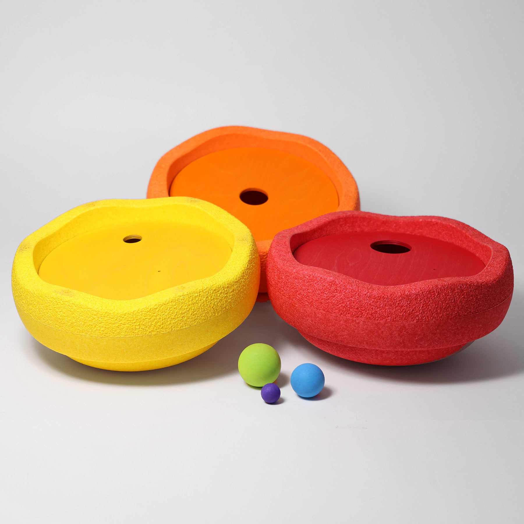 Grimm's x Stapelstein® Rolling Discs Warm Classic
