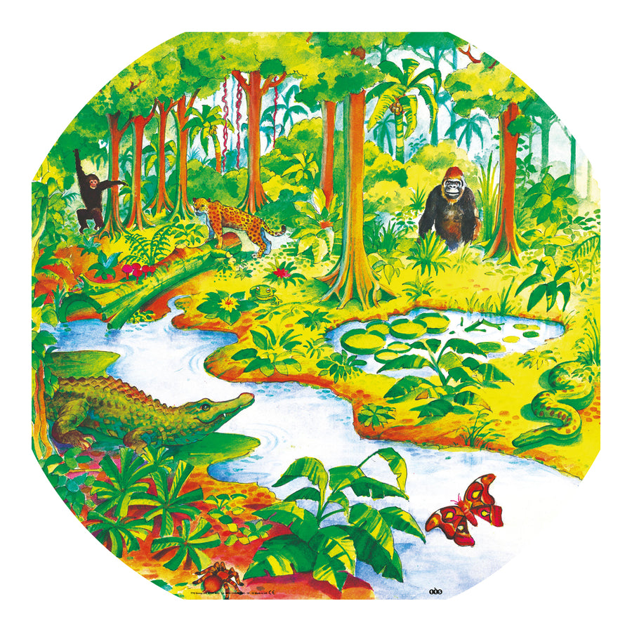 Tuff Tray - 100cm Jungle Speelmat
