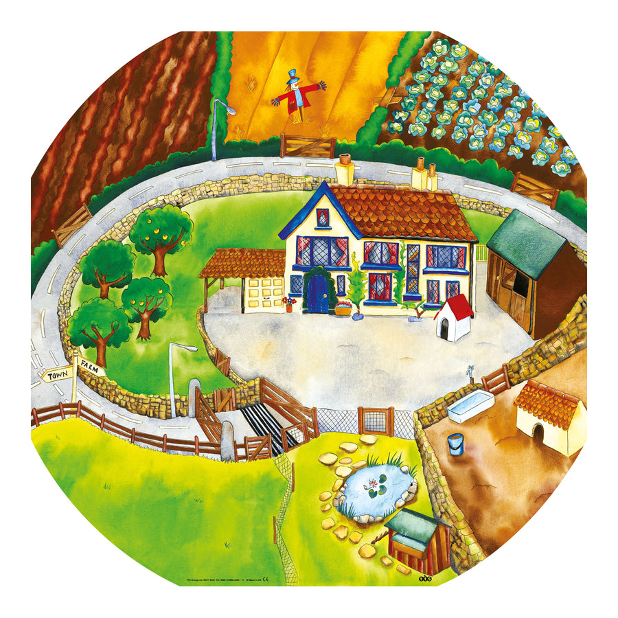 Tuff Tray - 100cm Boerderij Speelmat