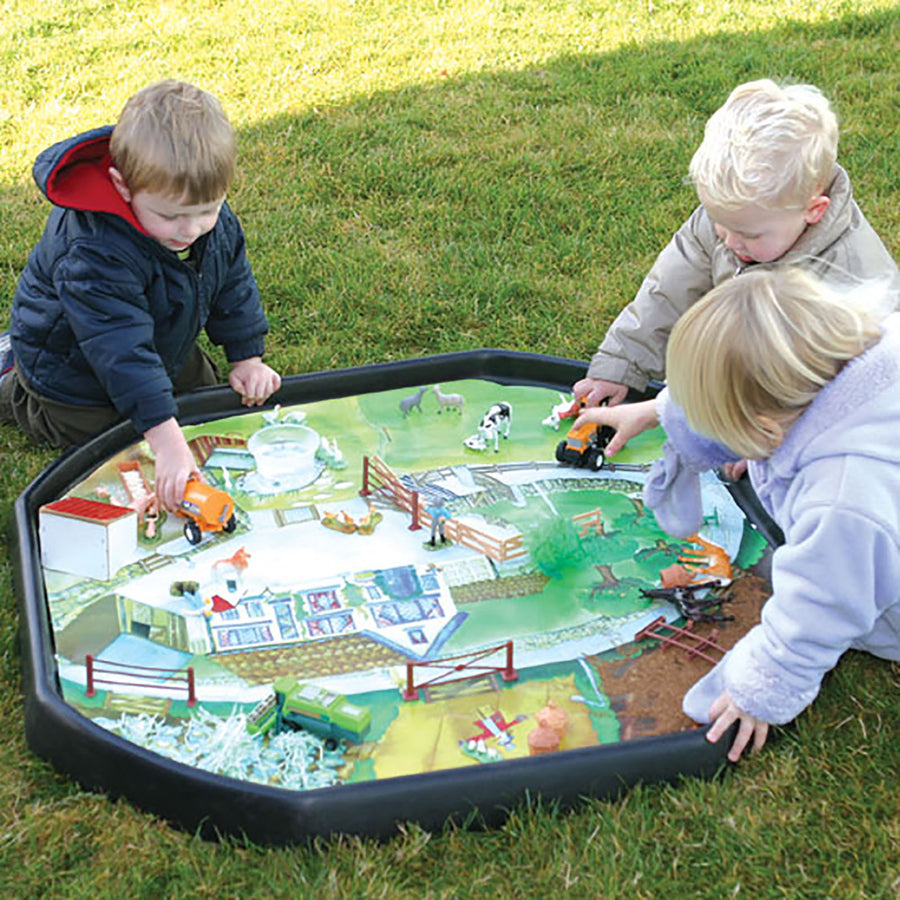 Tuff Tray - 100cm Boerderij Speelmat