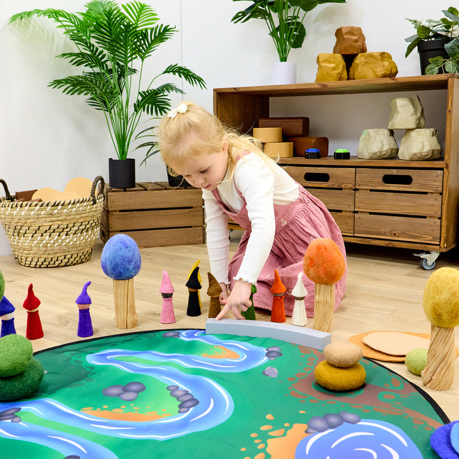 Interactieve Geluidsspeelmat Bos - 80 centimeter diameter