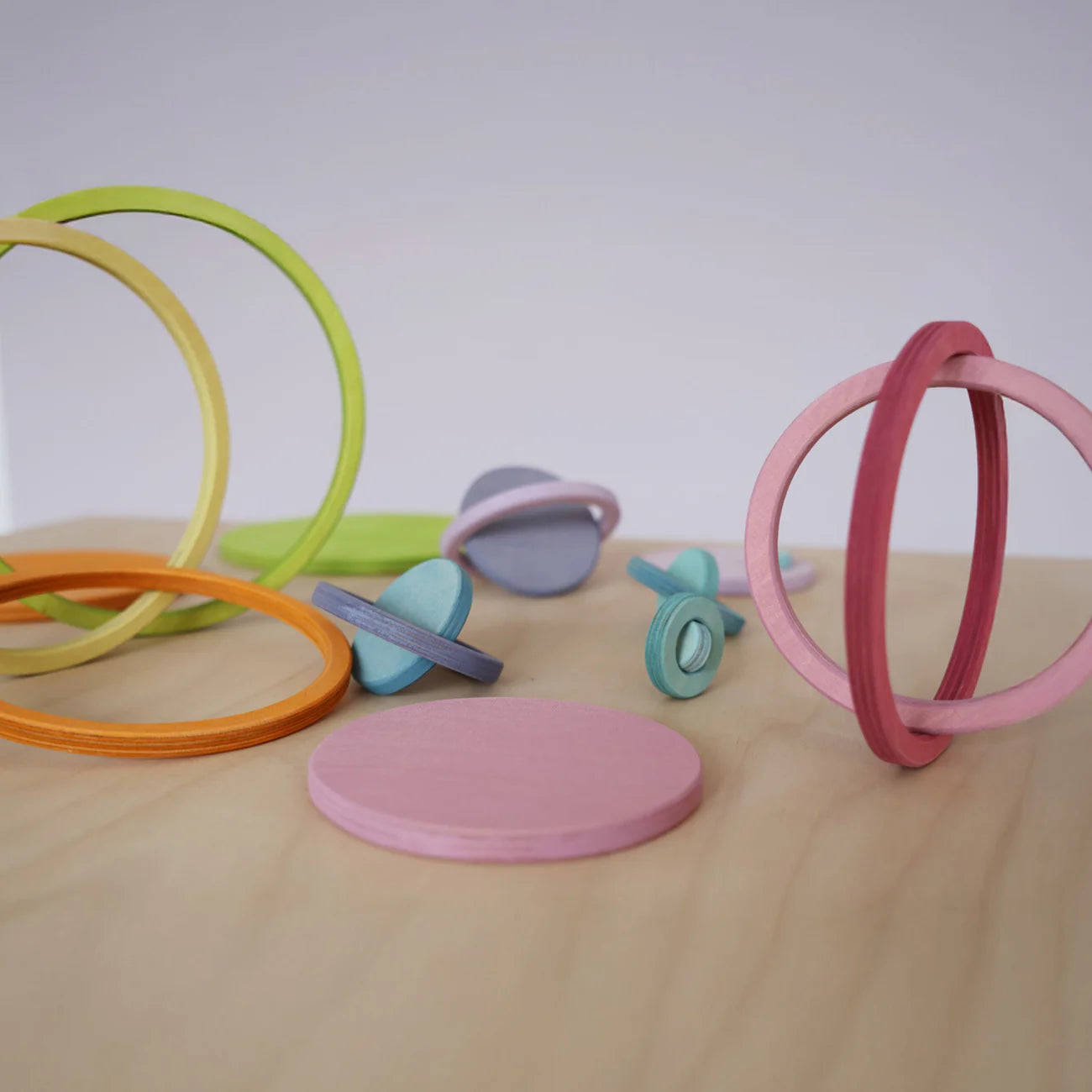 Grimm's Concentrische Pastel Cirkels en Ringen