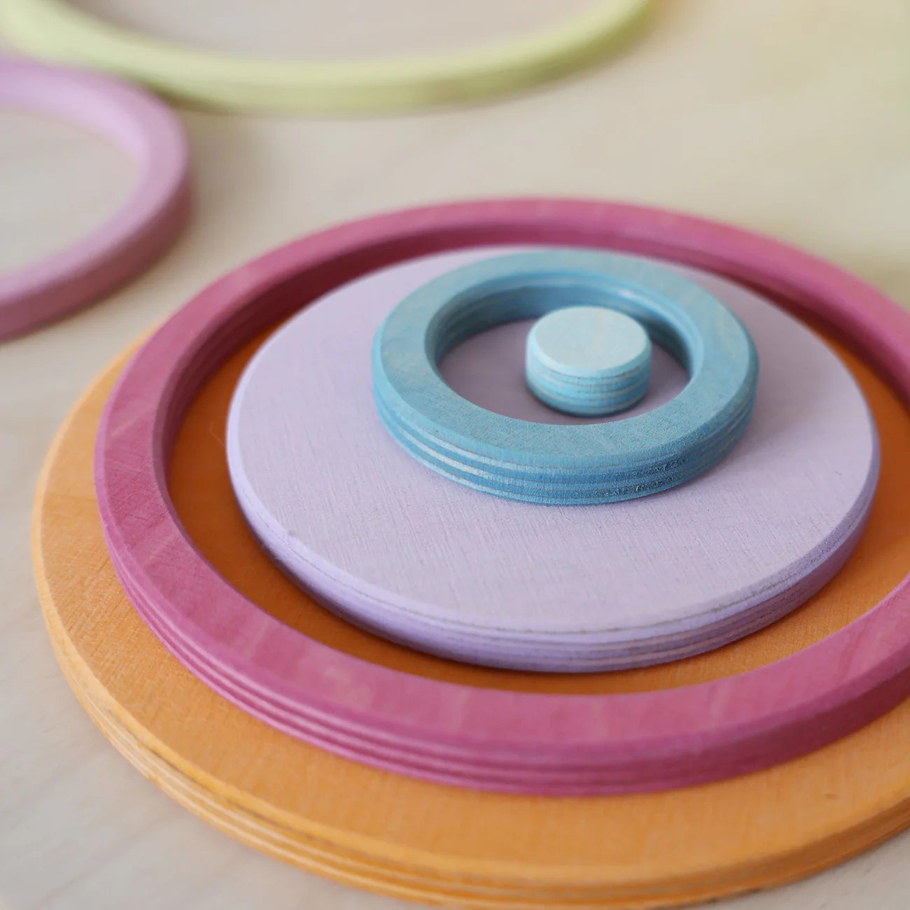 Grimm's Concentrische Pastel Cirkels en Ringen