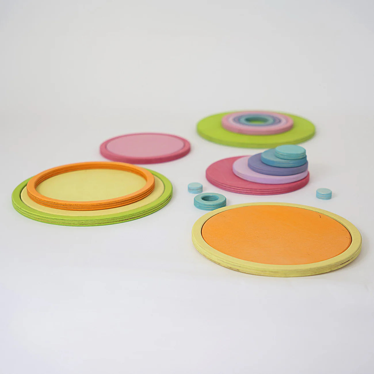 Grimm's Concentrische Pastel Cirkels en Ringen