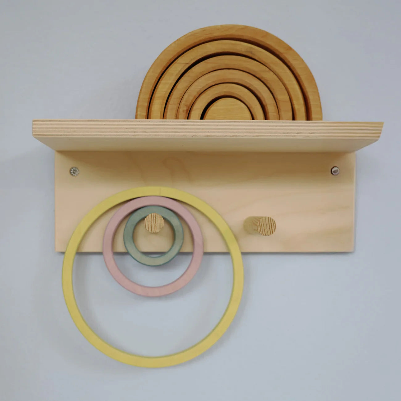 Grimm's Concentrische Pastel Cirkels en Ringen