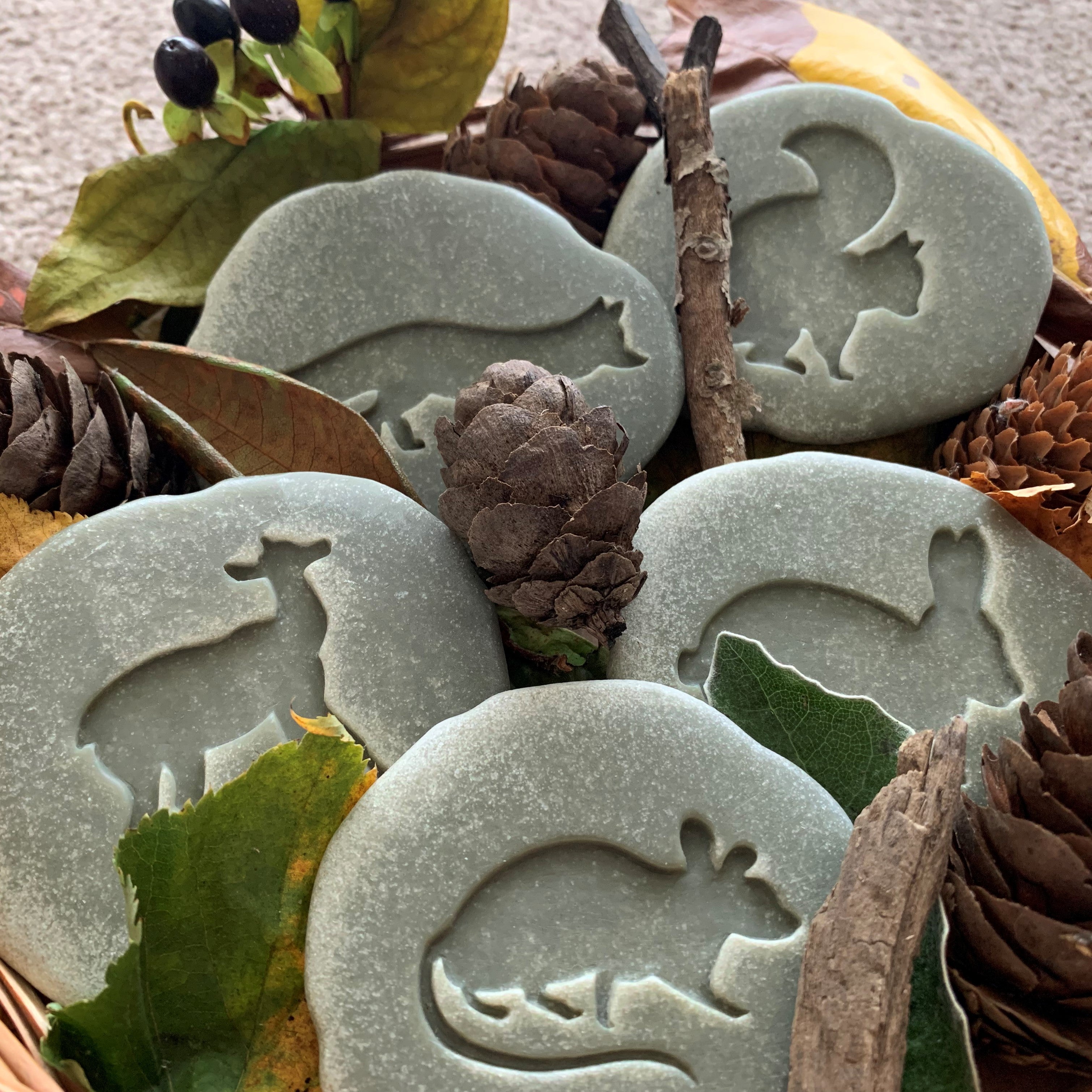 Yellow Door Stempel Stenen dubbelzijdig (8 stuks) - Bosdieren