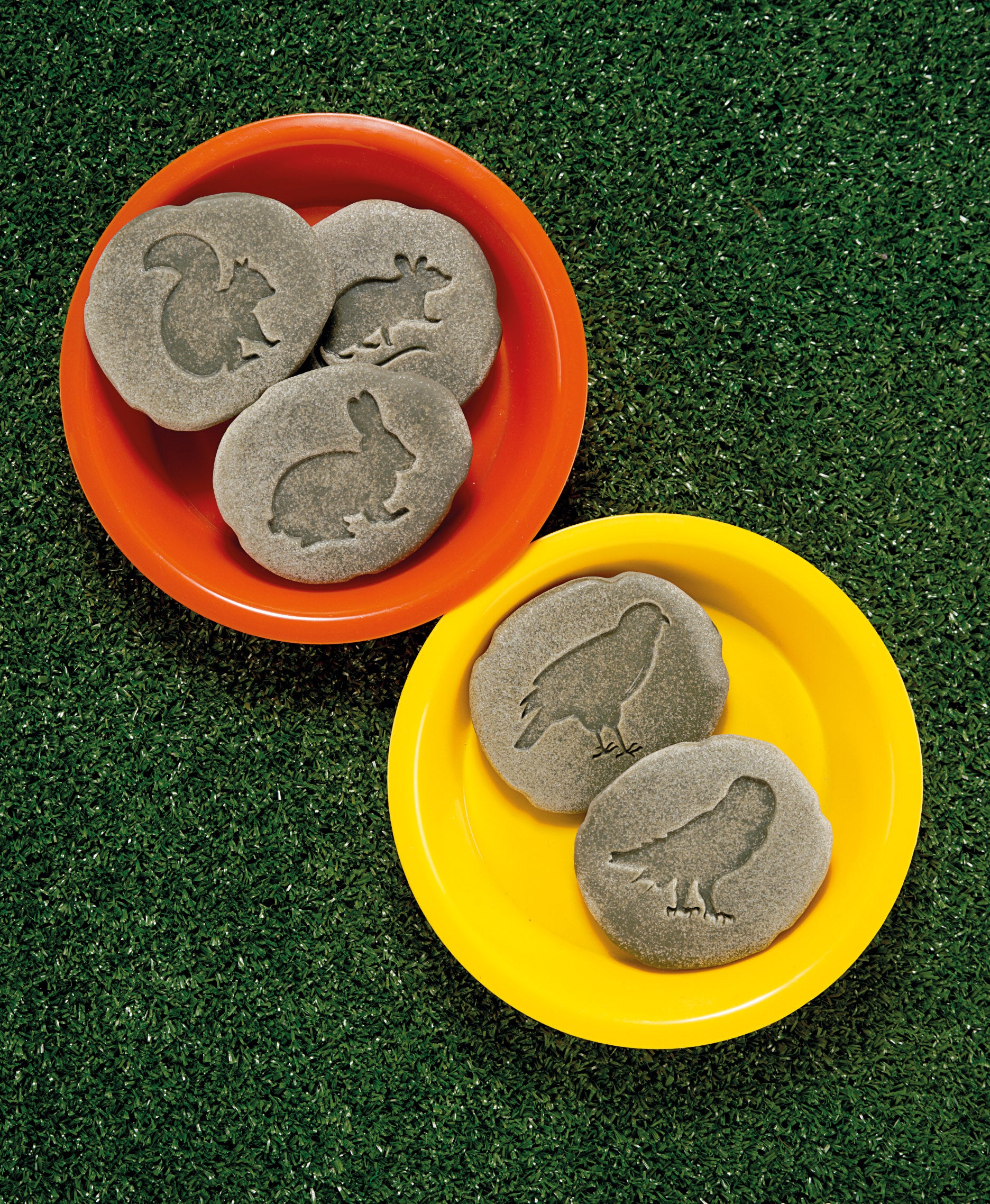 Yellow Door Stempel Stenen dubbelzijdig (8 stuks) - Bosdieren