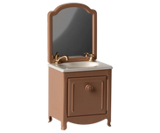 Maileg - Wastafel met spiegel - Dark powder