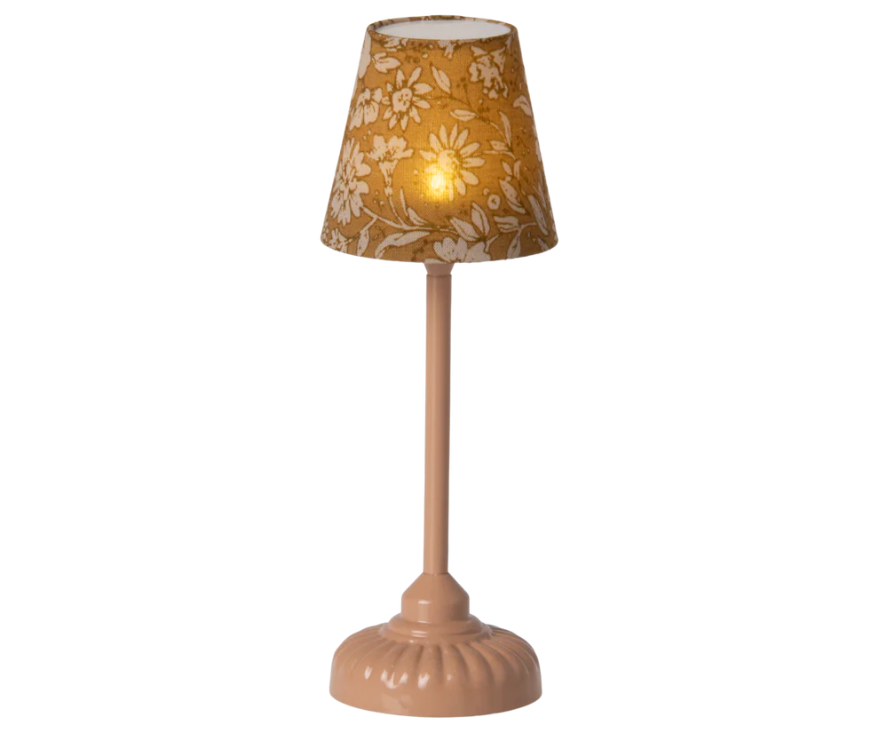 Maileg - Vintage schemerlamp klein (op batterij) - Dark powder 14cm