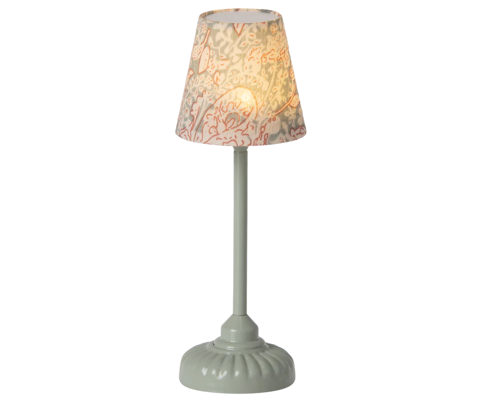 Maileg - Vintage schemerlamp klein (op batterij) - Mint 14cm