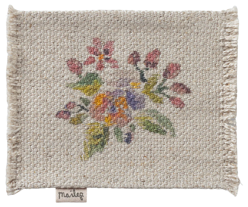 Maileg - Vloerkleed bloemen - Small