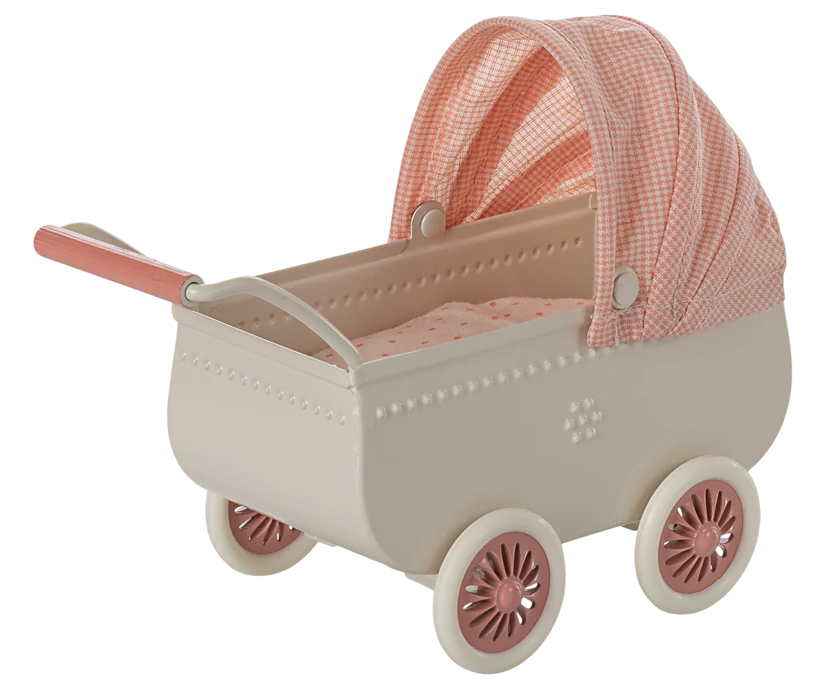 Maileg - Vintage Kinderwagen Roze