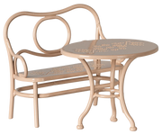 Maileg - Cafe Set Muis groot - Pale Pink