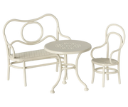 Maileg - Cafe Set Muis klein - Off white