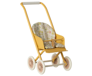 Maileg - Buggy of kinderwagen Micro Yellow