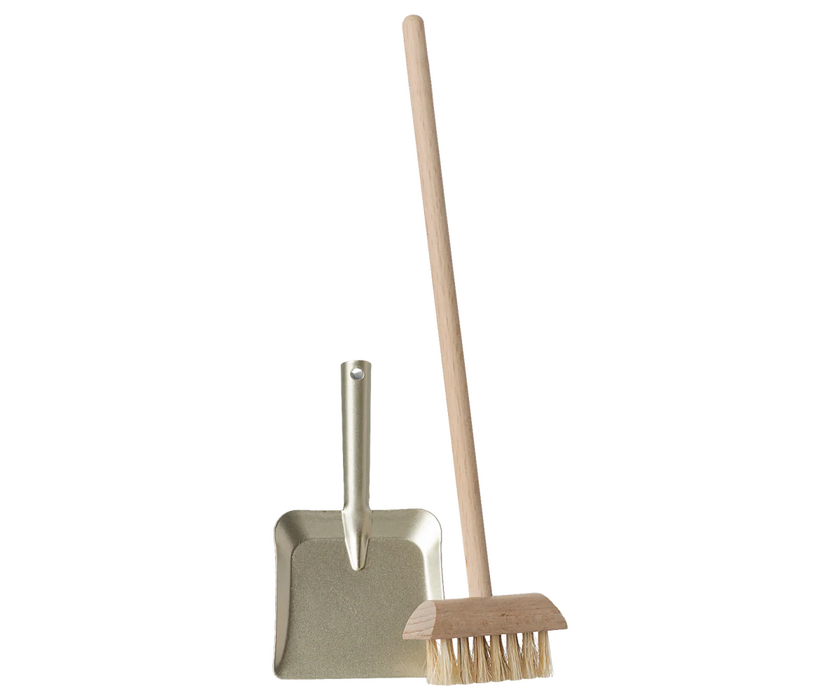 Maileg - Bezem en Blik voor bij poppenhuis