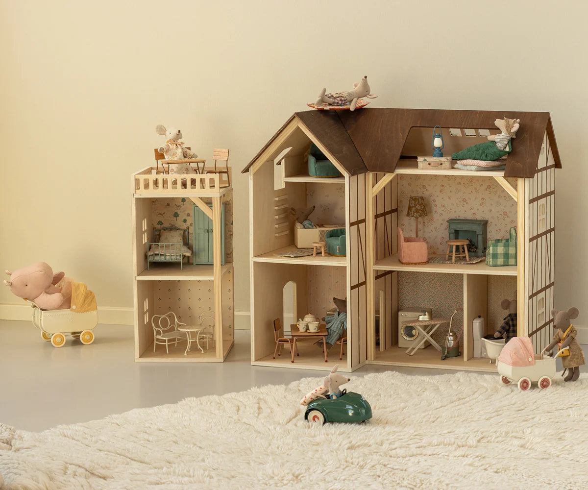 Maileg - Behang voor poppenhuis (boerderij huis farm house)