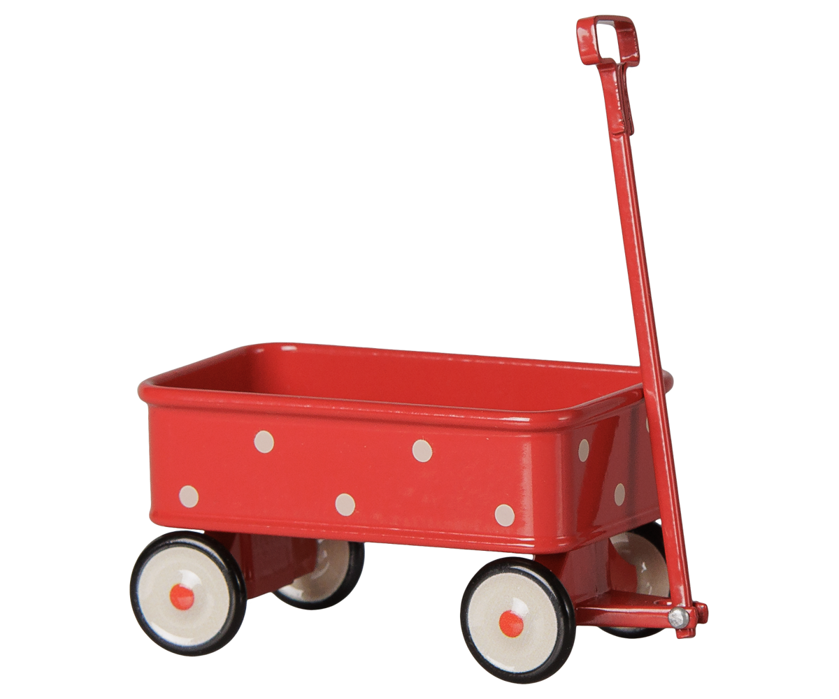 Maileg - Wagentje Muis - Rood