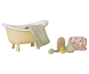 Maileg - Badkamerset Muis - Geel
