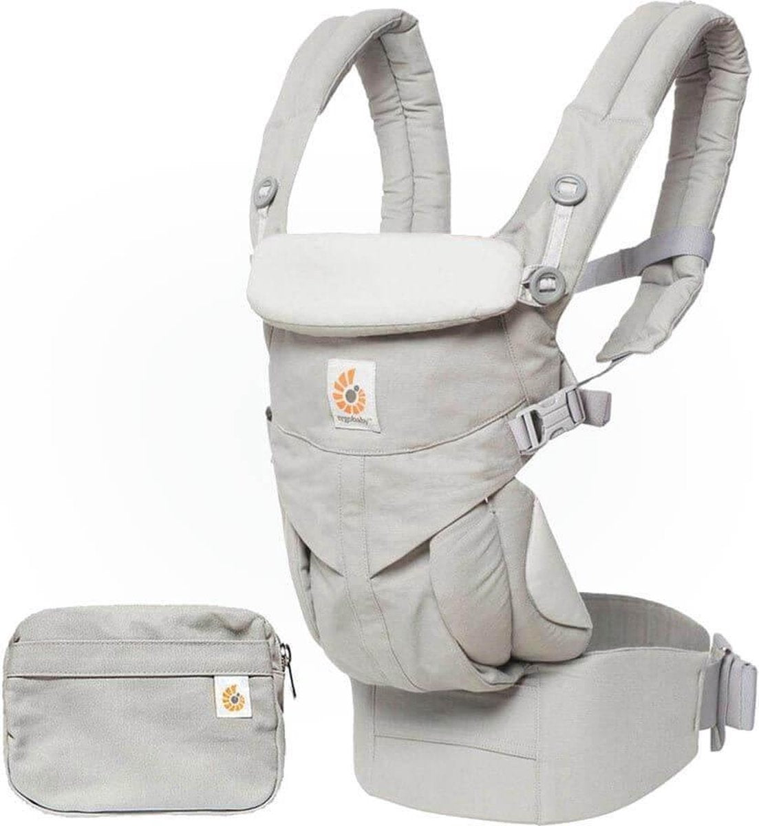 Ergobaby - ergonomische draagzak Omni Classic Cotton - Pearl Grey