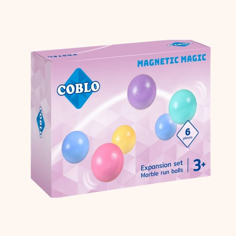 Coblo Reserverballen Pastel 6 stuks