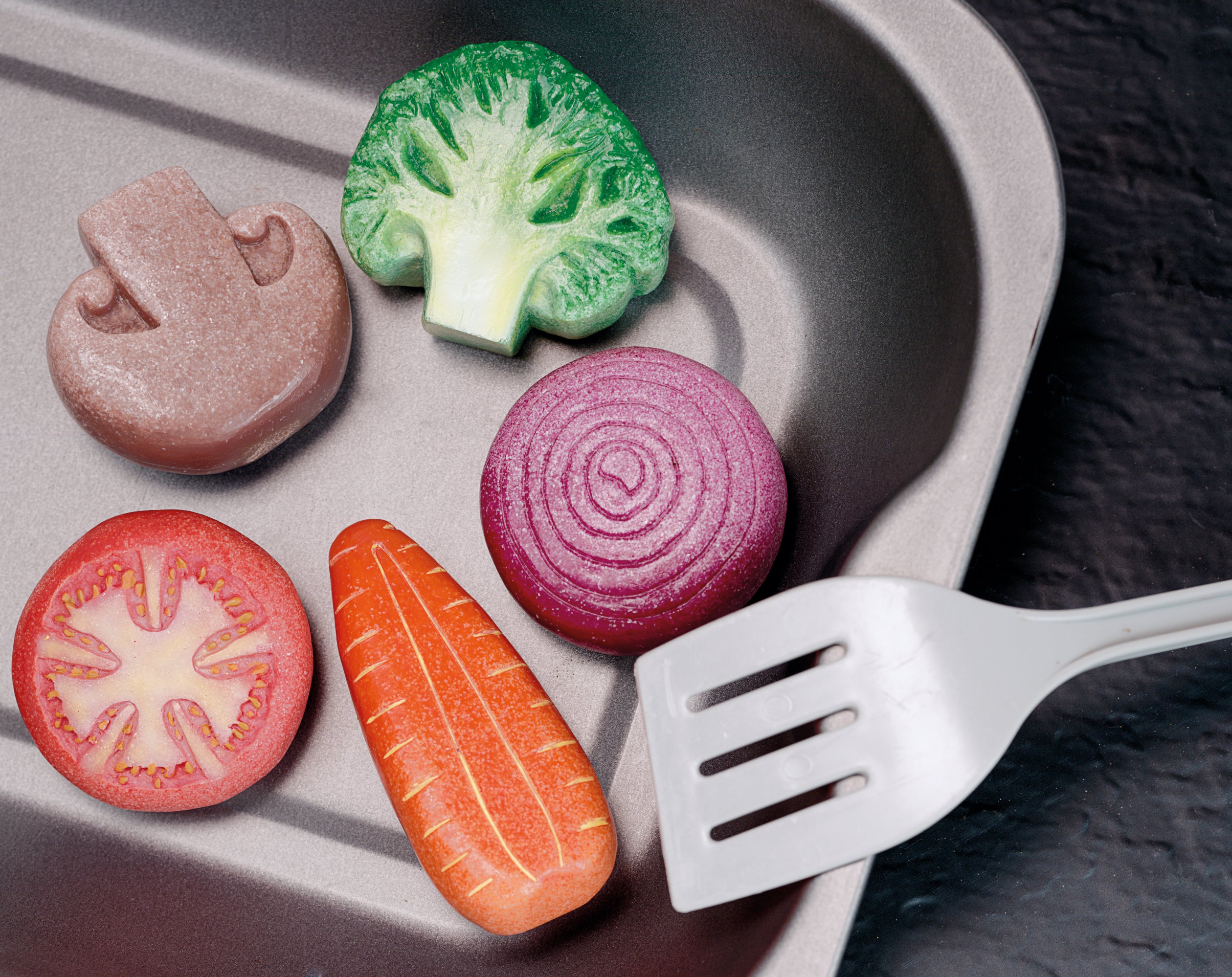 Yellow Door - Sensory Groenten (steen) 8 stuks