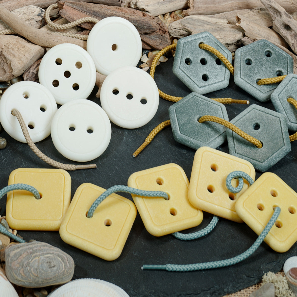 Yellow Door - Stenen tellen en rijgen