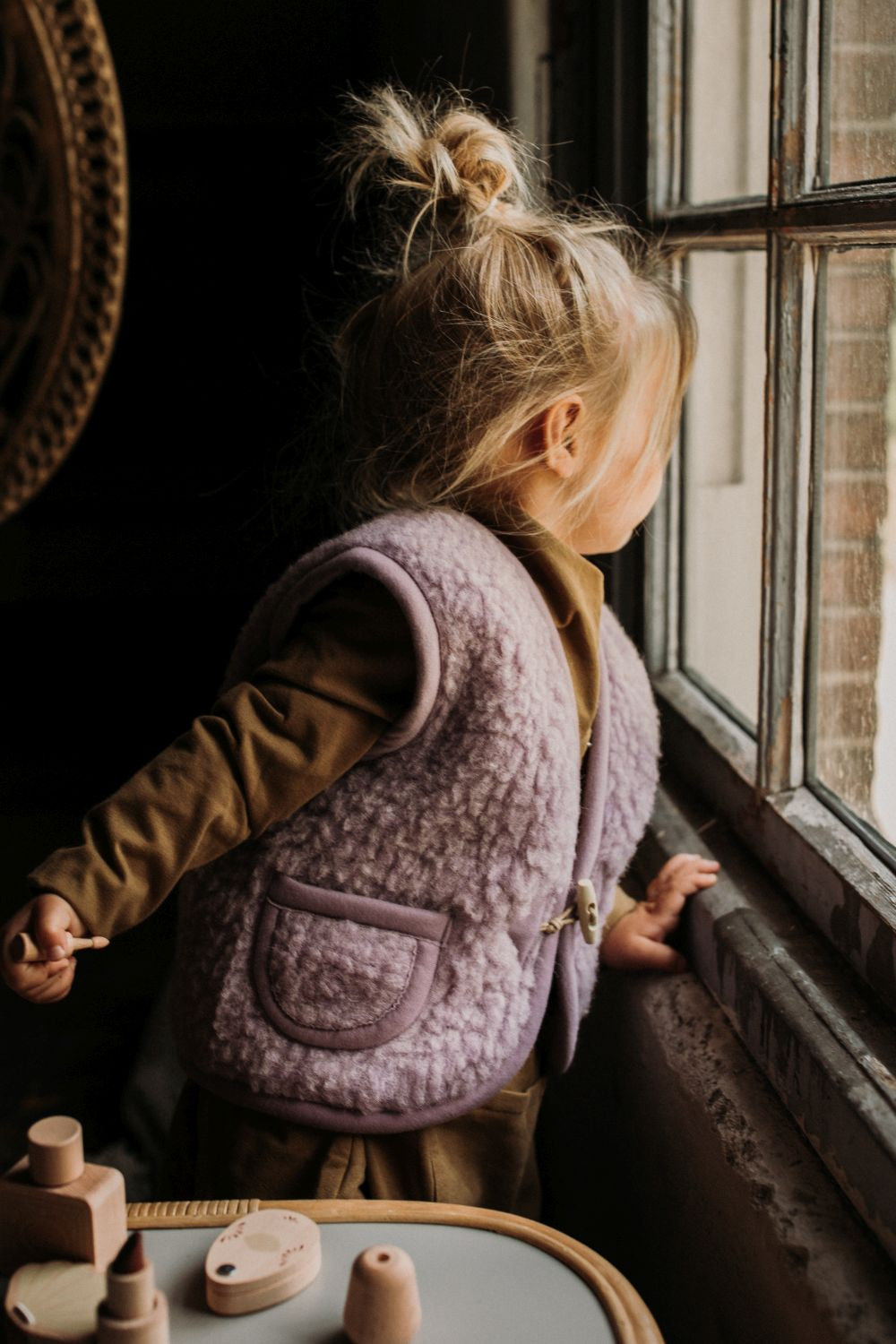 Alwero Jr - Vest of bodywarmer Alpen Lilly - 100% wol