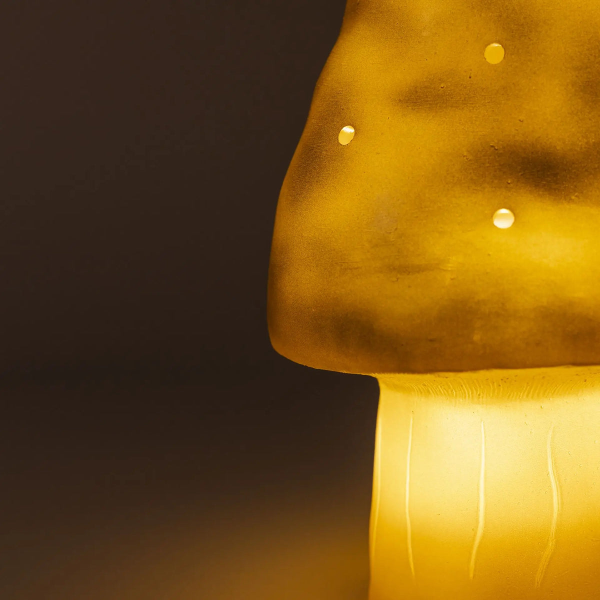 Egmont Toys - Lamp Paddenstoel Goud 15 x 28 cm - Heico