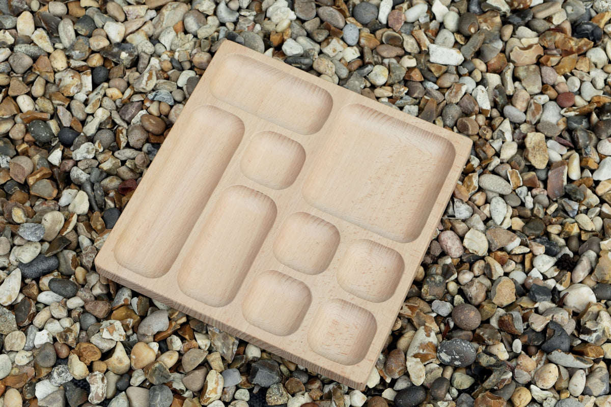 Yellow Door - Naturel Tinker Dienblad (9-delig)