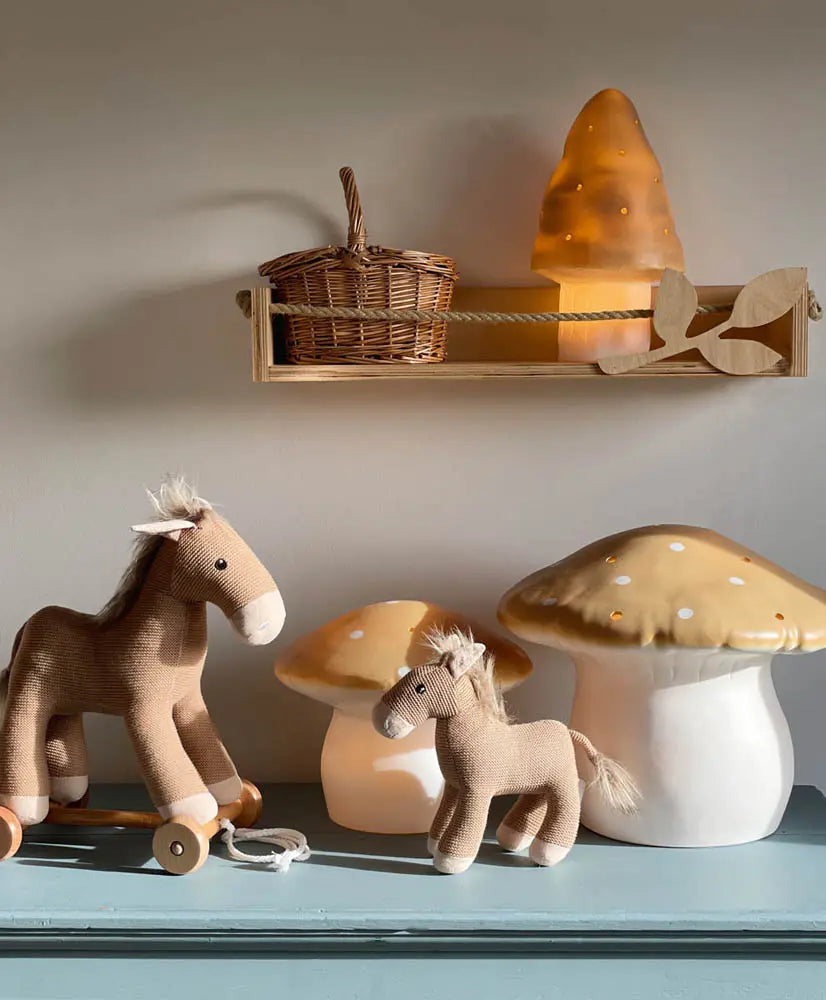 Egmont Toys - Lamp Paddenstoel Mokka 29 x 30 cm - Heico