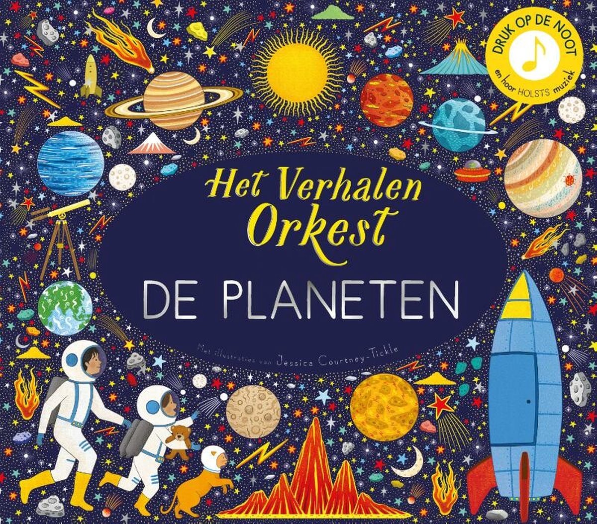 Het verhalen orkest - De planeten - Jessica Courtney - Tickle