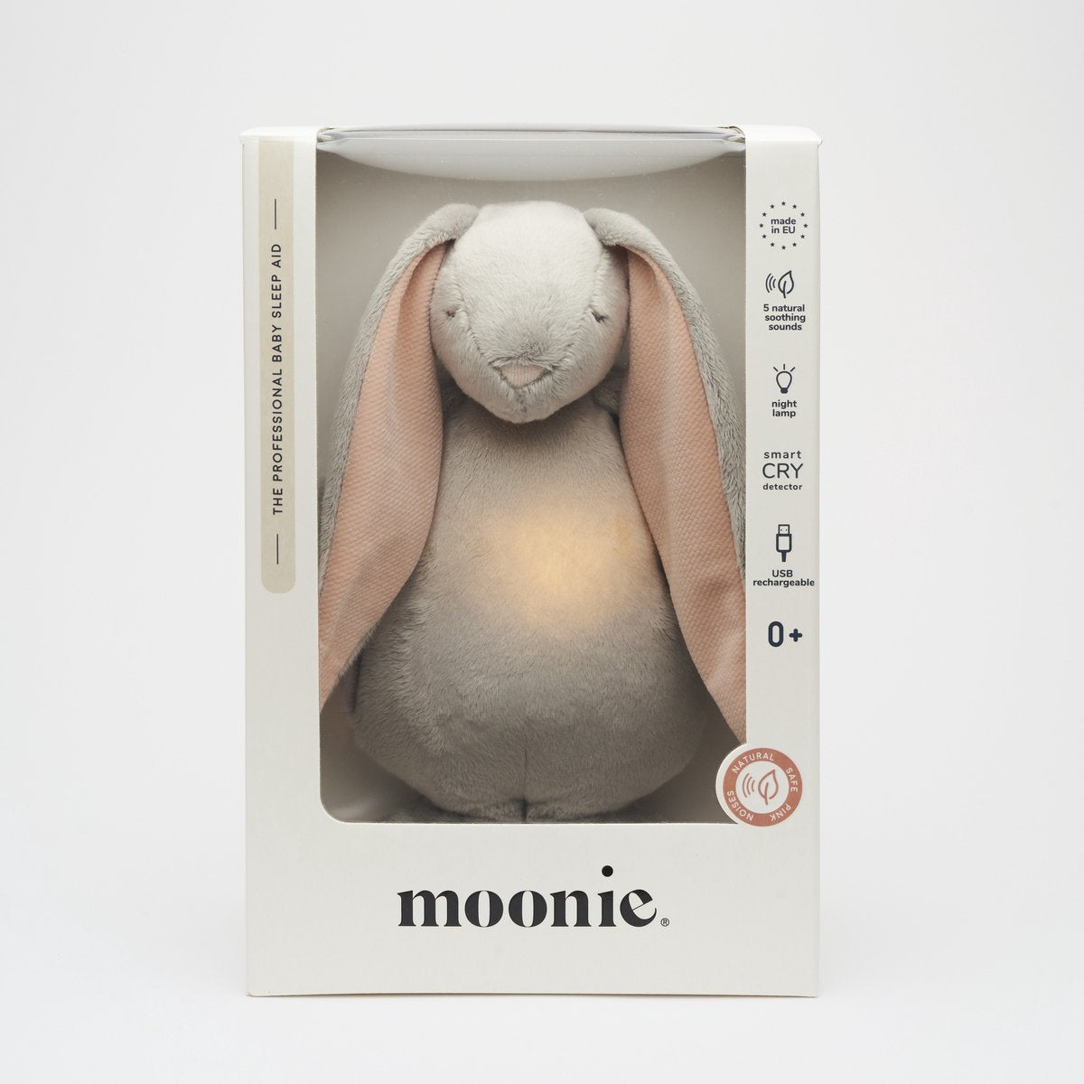 Moonie - Slaapknuffel The Humming Friend 2.0 - Cloud White Noise