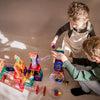 Gladi Tiles - 128 stuks knikkerbaan - Magnetic Tiles - Magnetisch Speelgoed