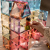 Gladi Tiles - 100 stuks Pastel - Magnetic Tiles - Magnetisch Speelgoed