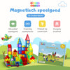 Gladi Tiles - 70 stuks racebaan - Magnetic Tiles - Magnetisch Speelgoed