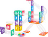 Gladi Tiles - 128 stuks knikkerbaan - Magnetic Tiles - Magnetisch Speelgoed