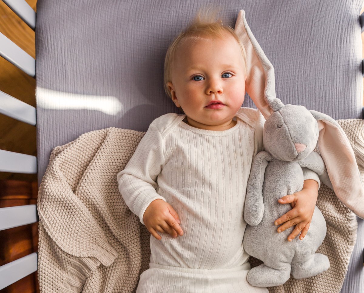 Moonie - Slaapknuffel The Humming Friend 2.0 - Cloud White Noise