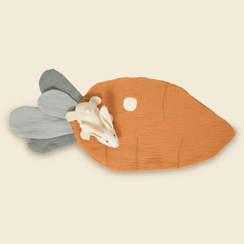Egmont Toys - Knuffeldoekje konijn en wortel