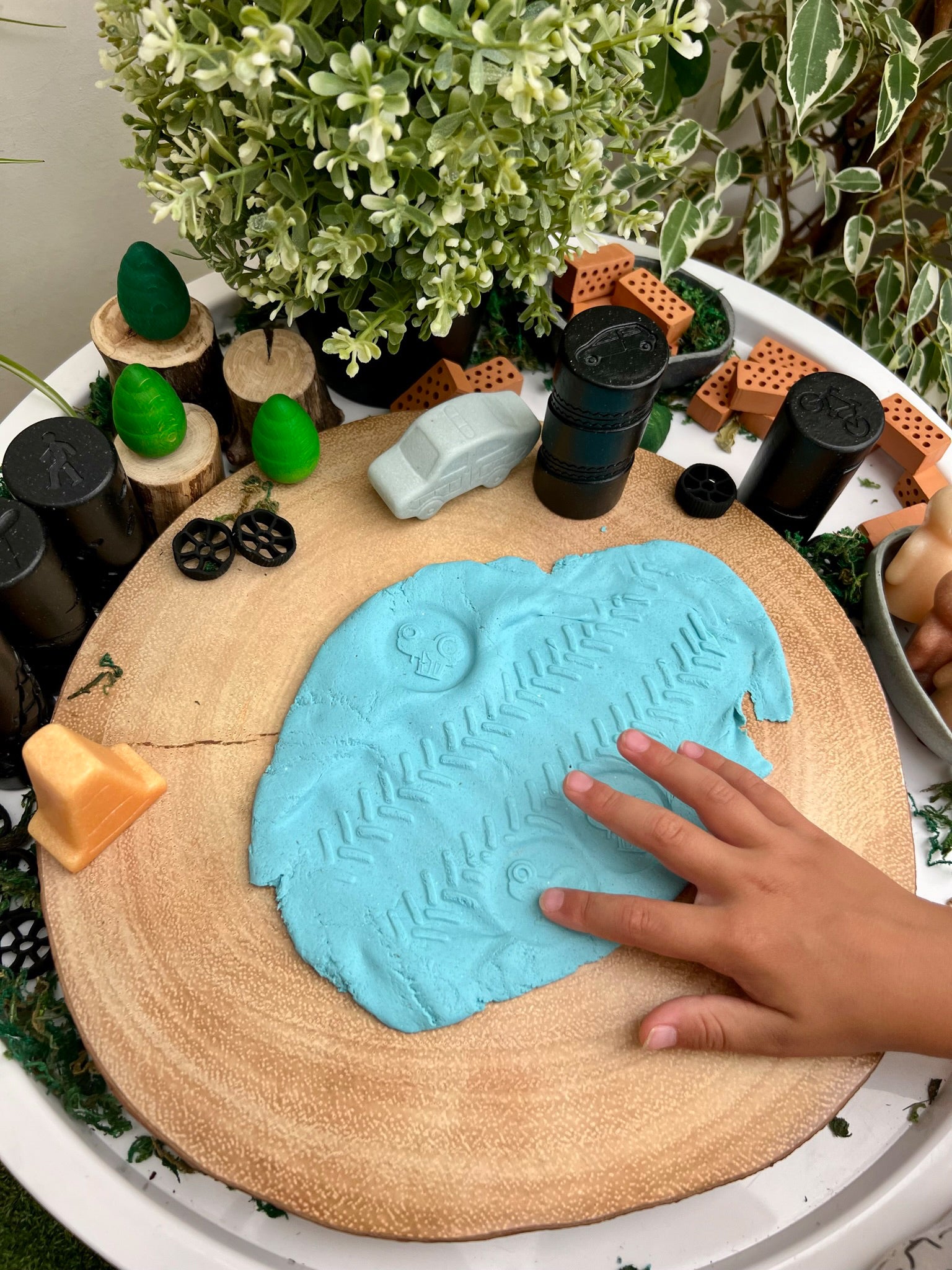 Yellow Door - Transport Let's roll - 6 Stempel Rollers